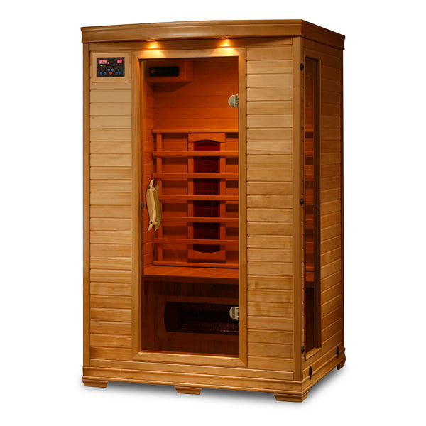 75-In H X 47.75-In W X 39.25-In D Hemlock Fir Wood Infrared Sauna