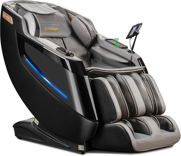 4D Massage Chairs Full Body-53.2" Ultra Long SL Track,32 Airbags