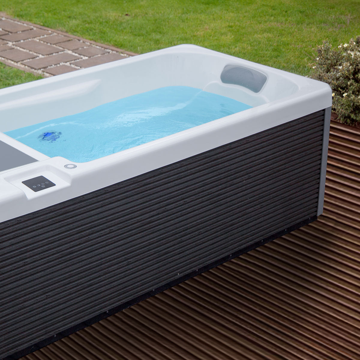 Buenospa Alaska Pro Cold Plunge Tub with Chiller/Heater – 1 Person, 140 Gallon, Plug & Play (WM00851)
