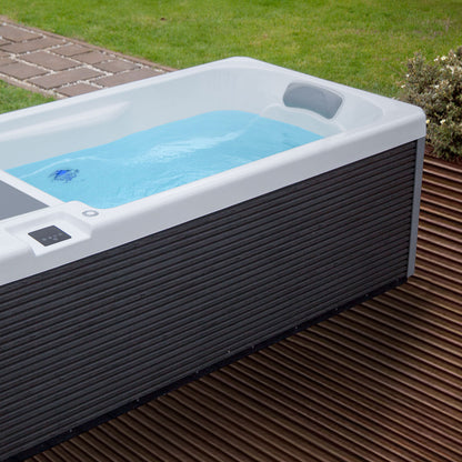 Buenospa Alaska Pro Cold Plunge Tub with Chiller/Heater – 1 Person, 140 Gallon, Plug & Play (WM00851)