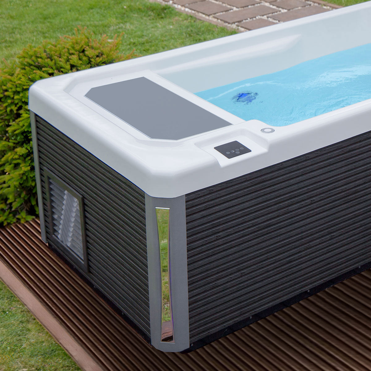 Buenospa Alaska Pro Cold Plunge Tub with Chiller/Heater – 1 Person, 140 Gallon, Plug & Play (WM00851)