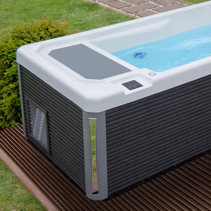 Buenospa Alaska Pro Cold Plunge Tub with Chiller/Heater – 1 Person, 140 Gallon, Plug & Play (WM00851)