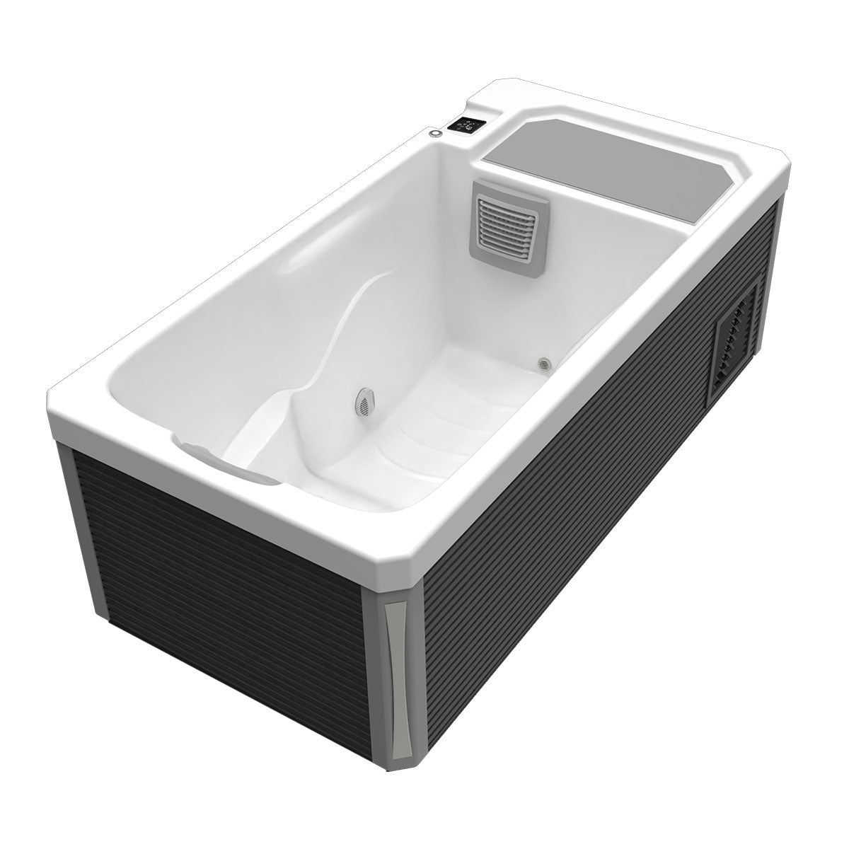 Buenospa Alaska Pro Cold Plunge Tub with Chiller/Heater – 1 Person, 140 Gallon, Plug & Play (WM00851)
