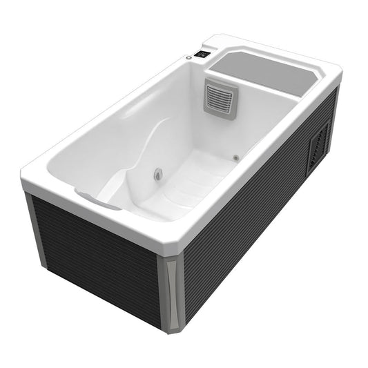 Buenospa Alaska Pro Cold Plunge Tub with Chiller/Heater – 1 Person, 140 Gallon, Plug & Play (WM00851)