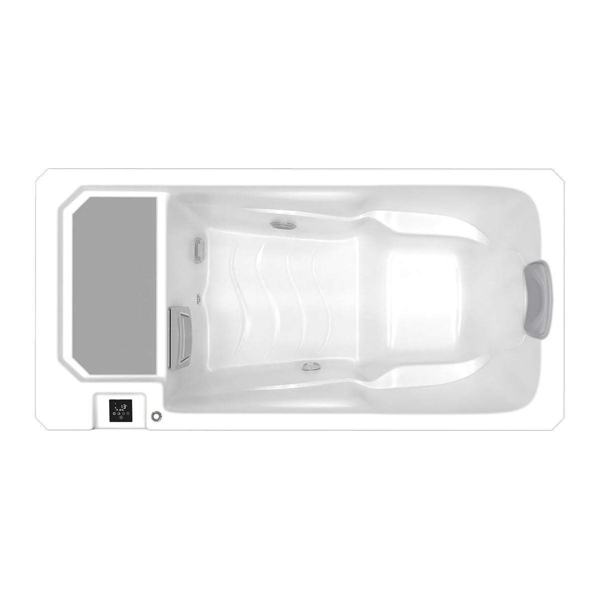 Buenospa Alaska Pro Cold Plunge Tub with Chiller/Heater – 1 Person, 140 Gallon, Plug & Play (WM00851)