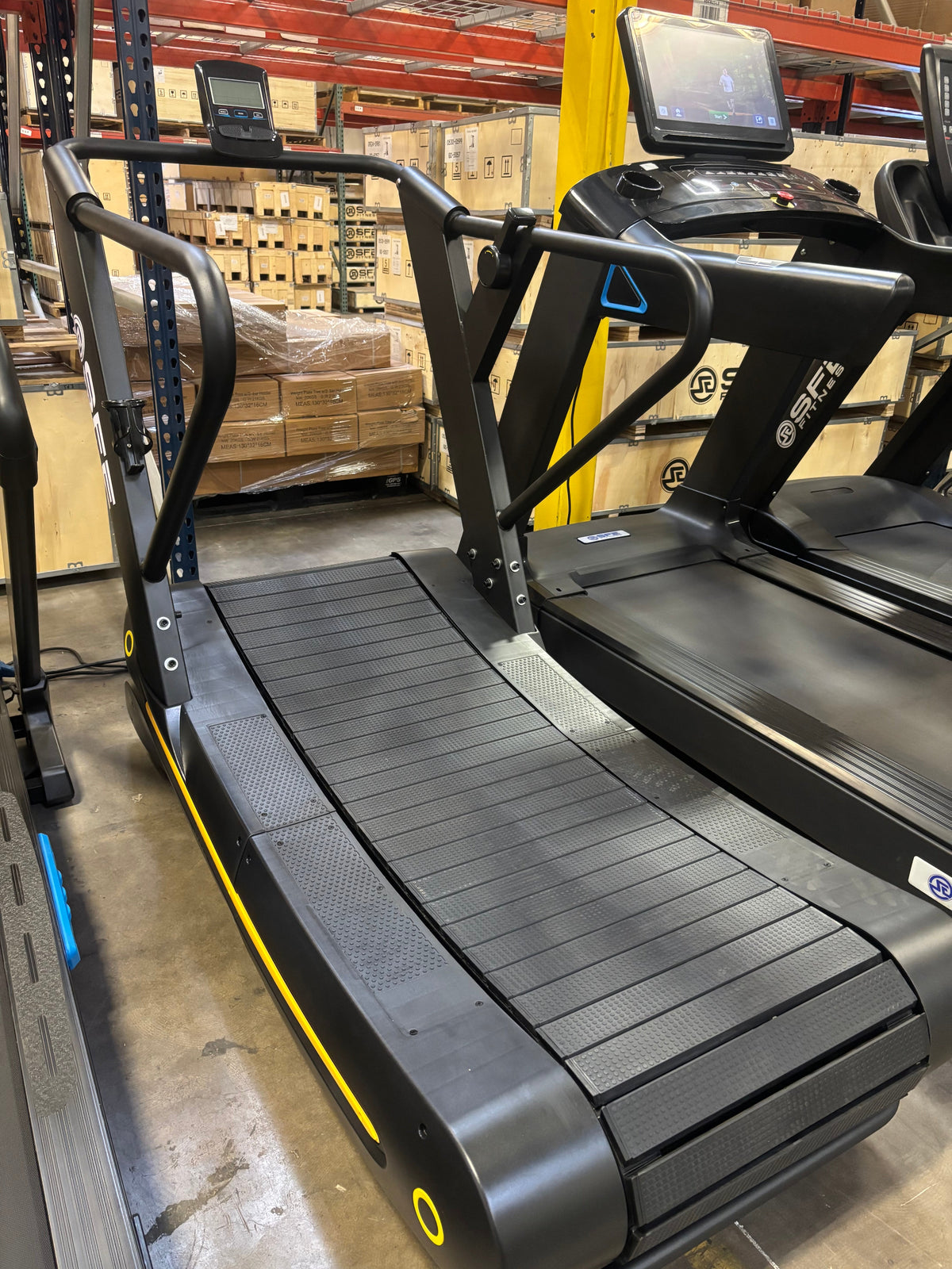 SFE Curved Runner Elite Pro – Self-Powered Curved Treadmill with Sled Push