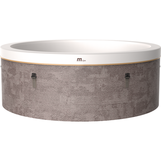 MSpa Cocoon-ECO Verto Series Rigid Foam Hot Tub – 6 Person, 224 Gallon, 138 Air Jets, UVC and App Control (F-CO063WE)