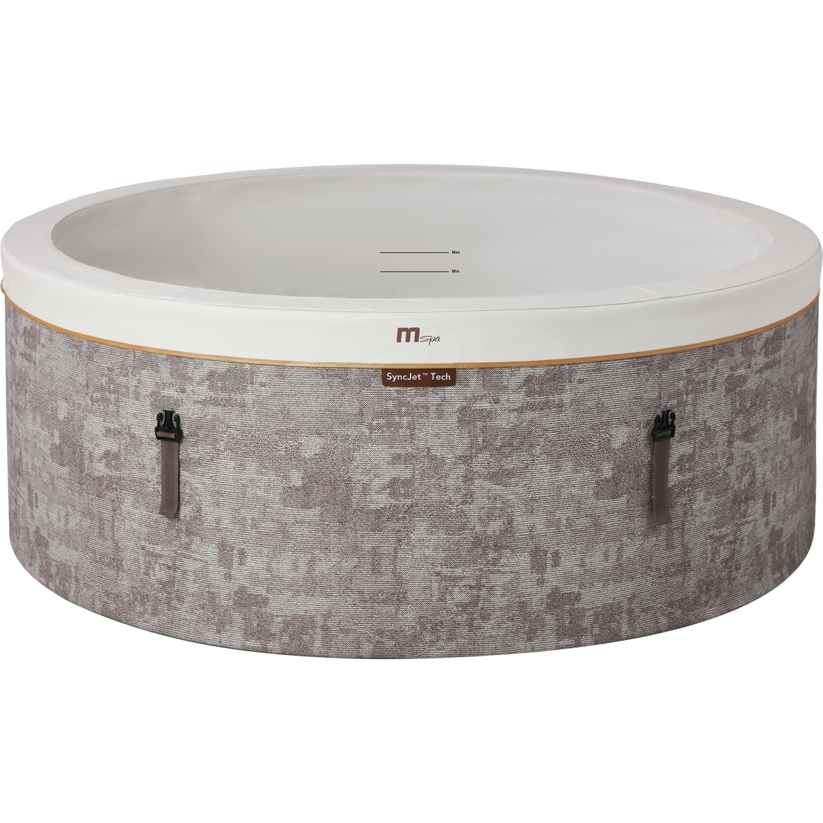 MSpa Cocoon-ECO Verto Series Rigid Foam Hot Tub – 6 Person, 224 Gallon, 138 Air Jets, UVC and App Control (F-CO063WE)