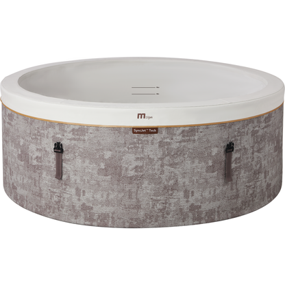 MSpa Cocoon-ECO Verto Series Rigid Foam Hot Tub – 6 Person, 224 Gallon, 138 Air Jets, UVC and App Control (F-CO063WE)