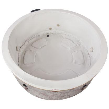 MSpa Cocoon-ECO Verto Series Rigid Foam Hot Tub – 6 Person, 224 Gallon, 138 Air Jets, UVC and App Control (F-CO063WE)