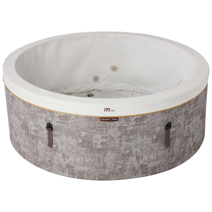 MSpa Cocoon-ECO Verto Series Rigid Foam Hot Tub – 6 Person, 224 Gallon, 138 Air Jets, UVC and App Control (F-CO063WE)