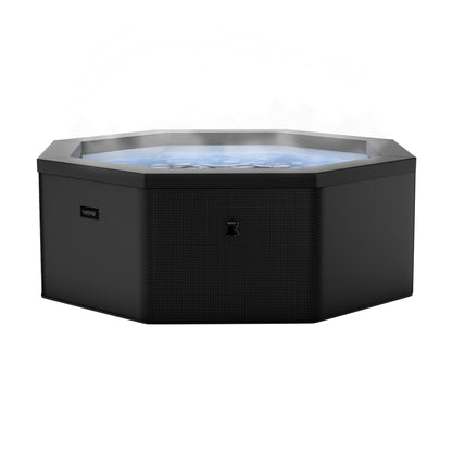 Wave Como 6-Person Octagonal Eco Foam Hot Tub with Built-In Heater, 90 Bubble Jets and Wi-Fi App Control