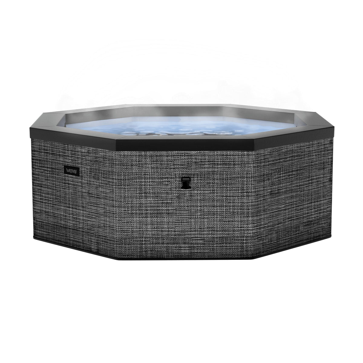 Wave Como 6-Person Octagonal Eco Foam Hot Tub with Built-In Heater, 90 Bubble Jets and Wi-Fi App Control