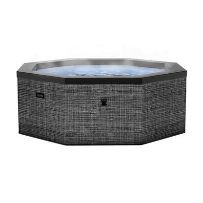 Wave Como 6-Person Octagonal Eco Foam Hot Tub with Built-In Heater, 90 Bubble Jets and Wi-Fi App Control
