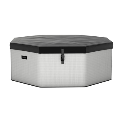 Wave Como 6-Person Octagonal Eco Foam Hot Tub with Built-In Heater, 90 Bubble Jets and Wi-Fi App Control