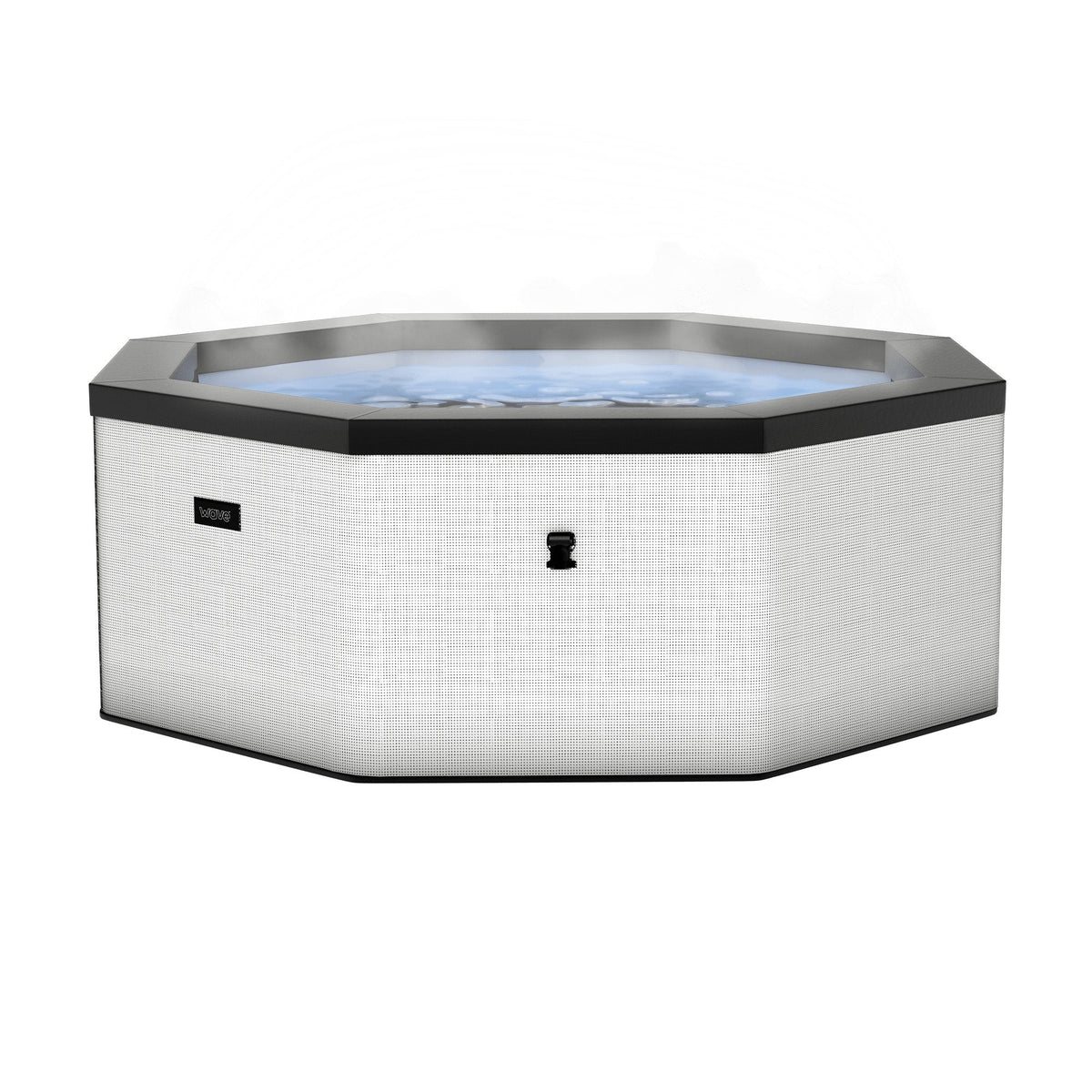 Wave Como 6-Person Octagonal Eco Foam Hot Tub with Built-In Heater, 90 Bubble Jets and Wi-Fi App Control