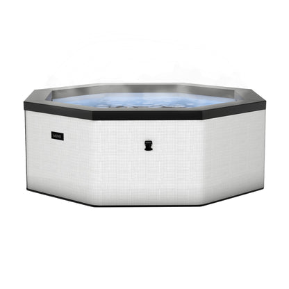 Wave Como 6-Person Octagonal Eco Foam Hot Tub with Built-In Heater, 90 Bubble Jets and Wi-Fi App Control