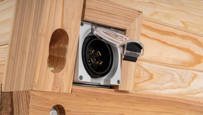 Plunge Sauna Mini — 2-Person Traditional Cedar Sauna