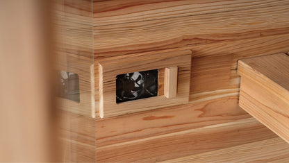 Plunge Sauna Mini — 2-Person Traditional Cedar Sauna