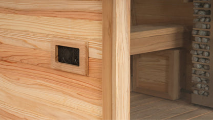 Plunge Sauna Mini — 2-Person Traditional Cedar Sauna