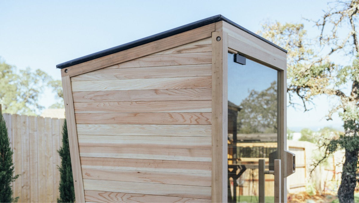 Plunge Sauna Mini — 2-Person Traditional Cedar Sauna