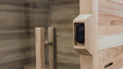 Plunge Sauna Mini — 2-Person Traditional Cedar Sauna