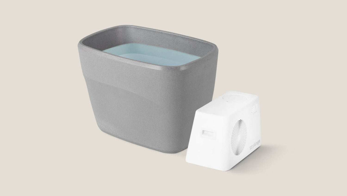 Plunge Pod — Upright Cold Plunge Tub, 37 °F, Standard or Pro Chiller