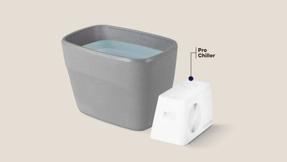 Plunge Pod — Upright Cold Plunge Tub, 37 °F, Standard or Pro Chiller