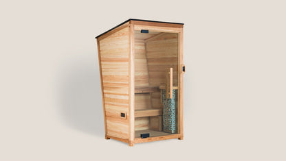 Plunge Sauna Mini — 2-Person Traditional Cedar Sauna
