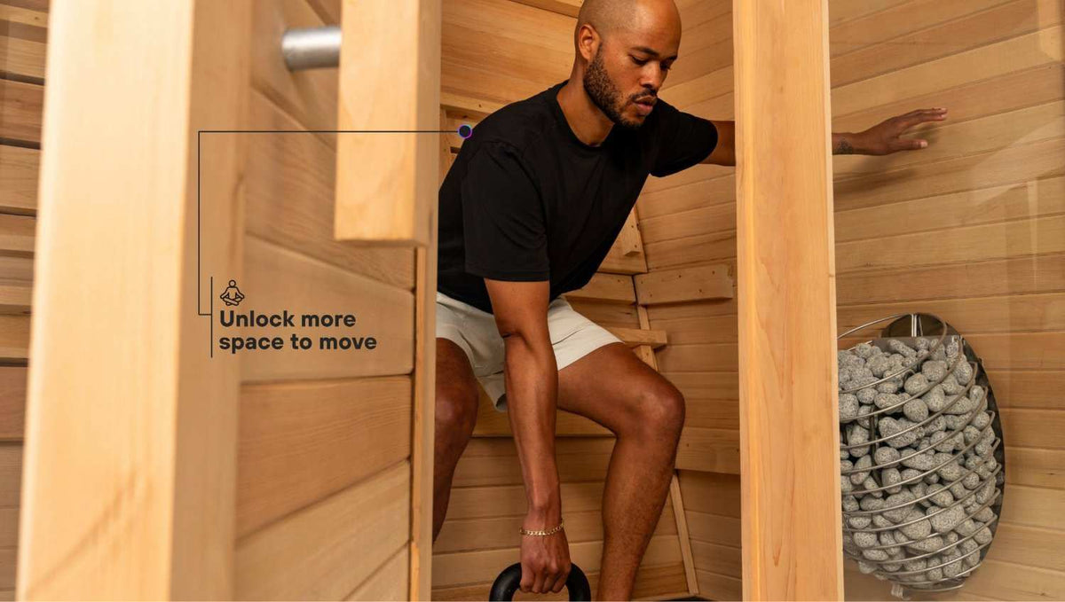 Plunge Sauna — 4-5 Person Traditional Cedar Sauna