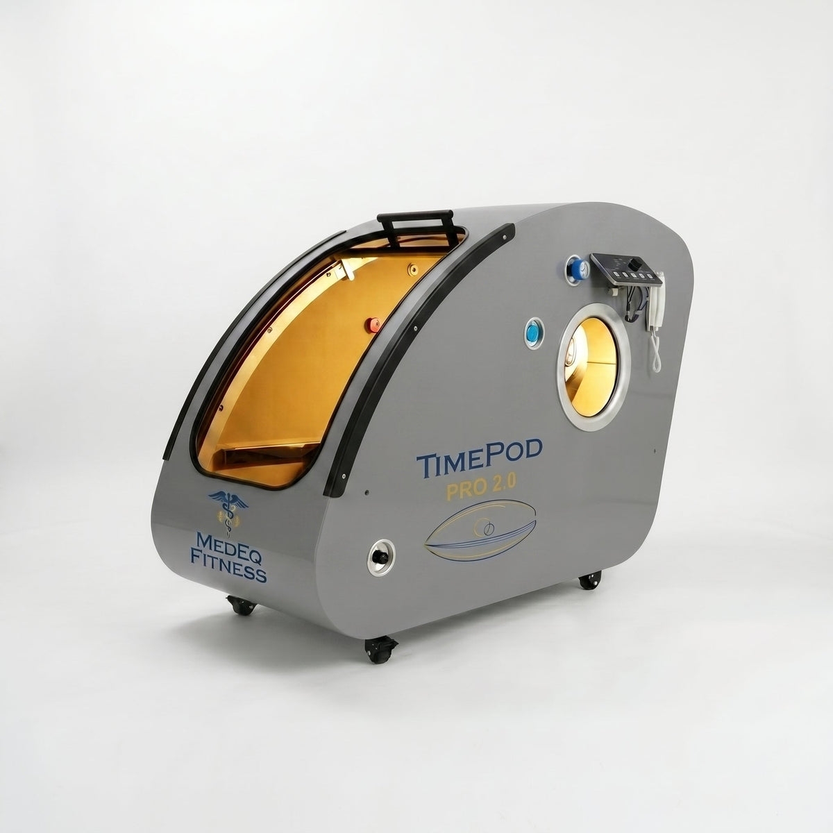 TimePod 2 – Triangular Hard-Shell Monoplace Hyperbaric Chamber, 1.3–2.0 ATA