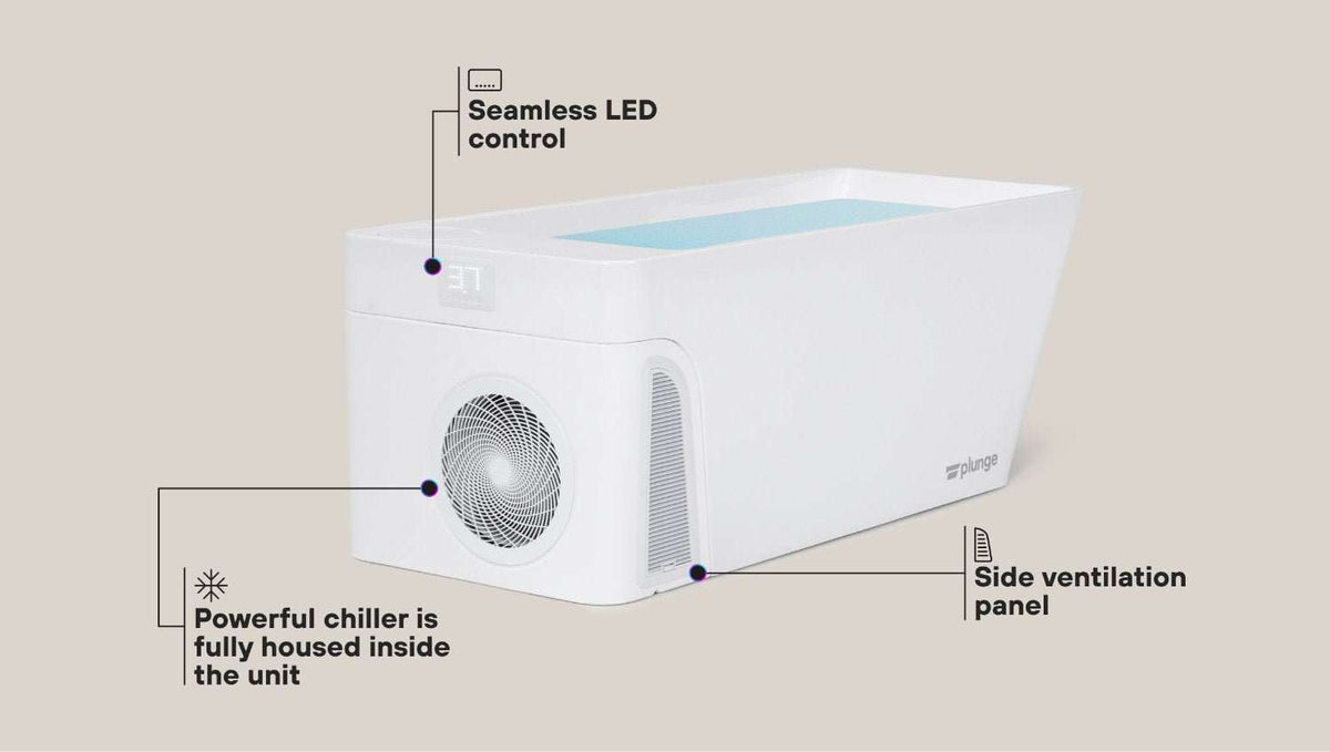 Plunge All-In Gen 2 — Cold Plunge Tub with Integrated Heat