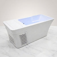 Hot Cold Plunge Tub Built for Recovery Therapy, 61 Gallon Capacity, Advanced Cooling Technology, 77 Inch Length — Studio Shot