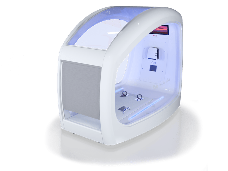 HotCRYO Yoga & Pilates Capsule — Infrared Heat, Cryo Jets and In-Capsule Resistance Training