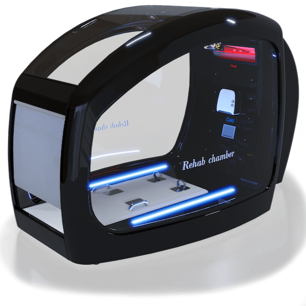 HotCRYO Yoga & Pilates Capsule — Infrared Heat, Cryo Jets and In-Capsule Resistance Training