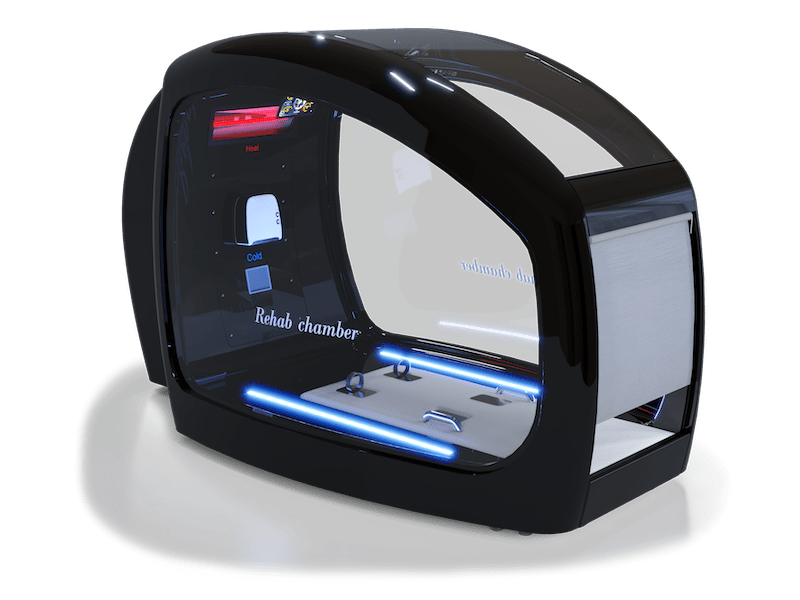 HotCRYO Yoga & Pilates Capsule — Infrared Heat, Cryo Jets and In-Capsule Resistance Training