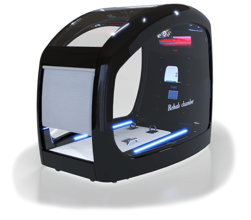 HotCRYO Yoga & Pilates Capsule — Infrared Heat, Cryo Jets and In-Capsule Resistance Training