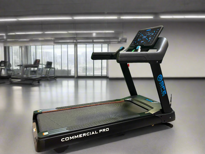 SFE Commercial Pro Treadmill – 64" × 24" Deck, 20% Incline, −3% Decline