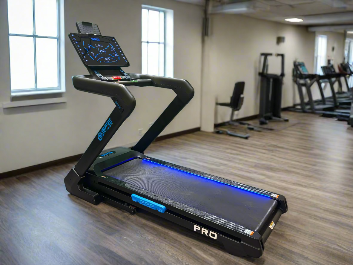 SFE Treadmill Pro – Folding Running Treadmill, 15% Incline, 300 lb Capacity