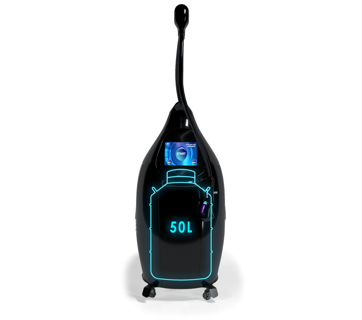 Iceberg 50L Local CRYO Nitrogen — Localized Cryotherapy with Integrated Red Light Facial