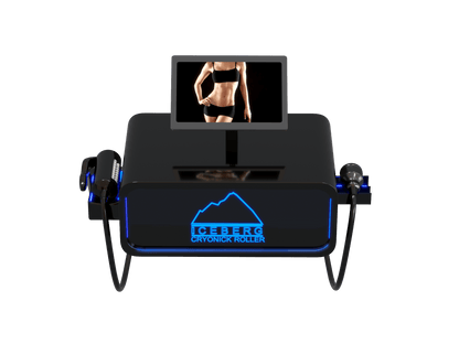 Iceberg Cryonick Roller — Professional Cryo-Thermal System with Thermal and Roller Handpieces