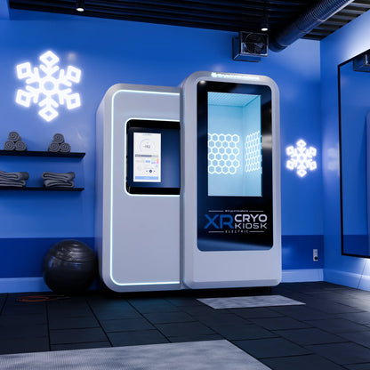 Cryo Innovations XR Cryo Kiosk — Autonomous Electric Cryotherapy Chamber, Nitrogen-Free