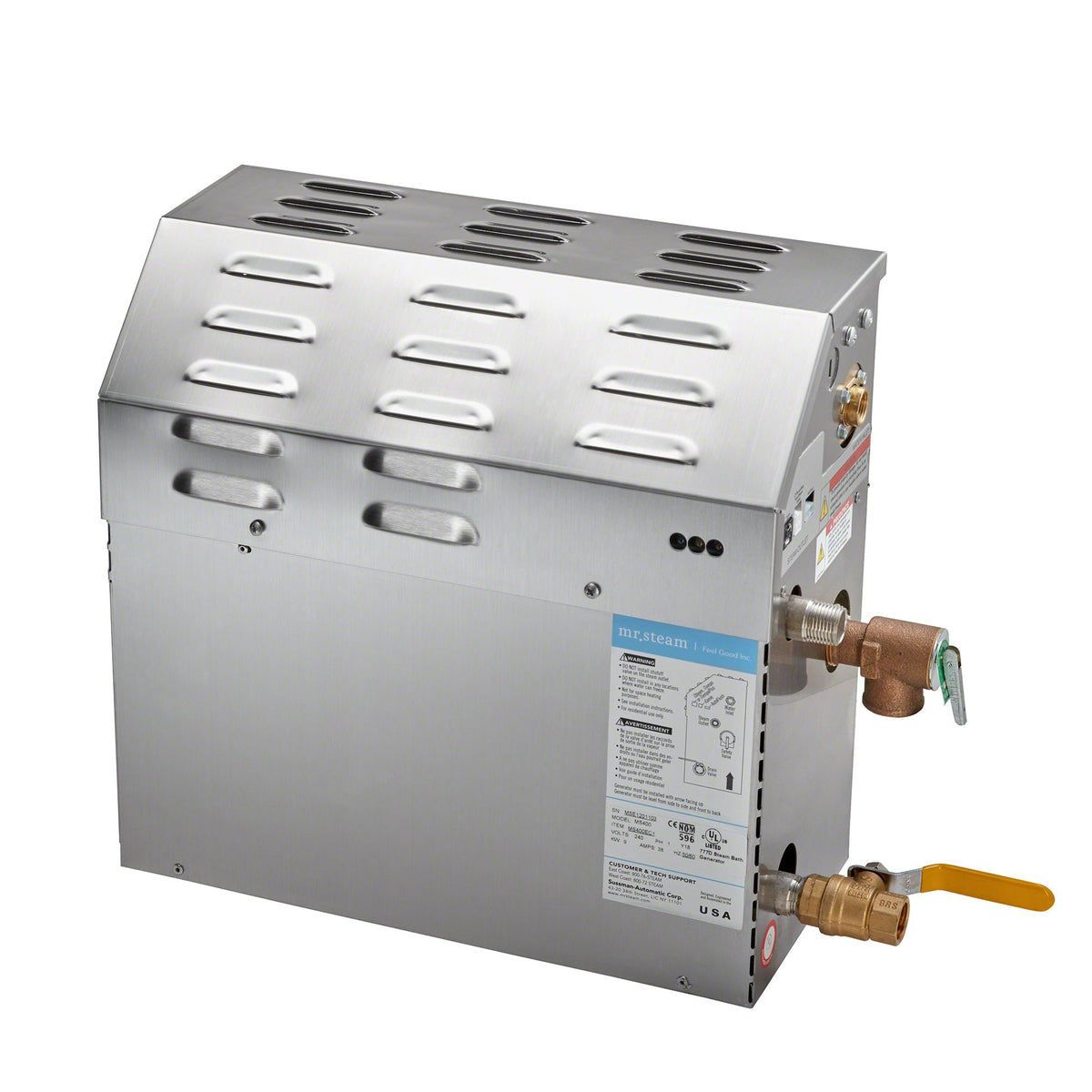 Mr. Steam MS400RB1 MS 9 kW (9000 W) Steam Shower Generator of 208 Volt & 1-Phase