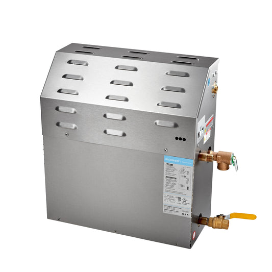 Mr. Steam MSSUPER2RB1 Super 12 kW (12000 W) Steam Shower Generator of 208 Volt & 1-Phase