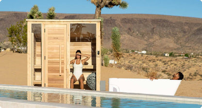 Plunge Sauna — 4-5 Person Traditional Cedar Sauna
