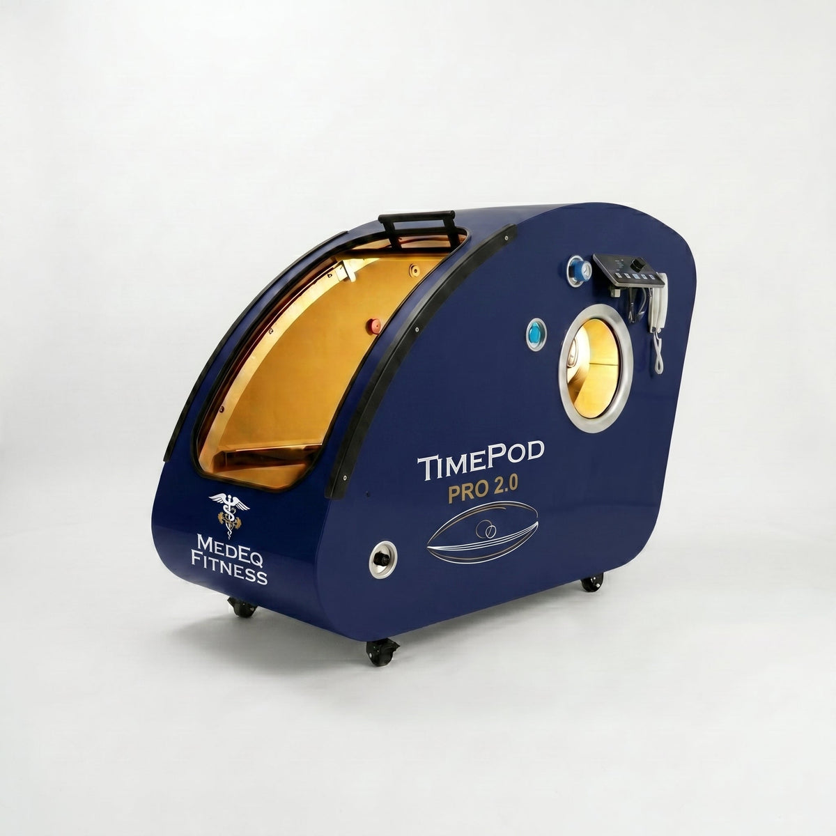 TimePod 2 – Triangular Hard-Shell Monoplace Hyperbaric Chamber, 1.3–2.0 ATA