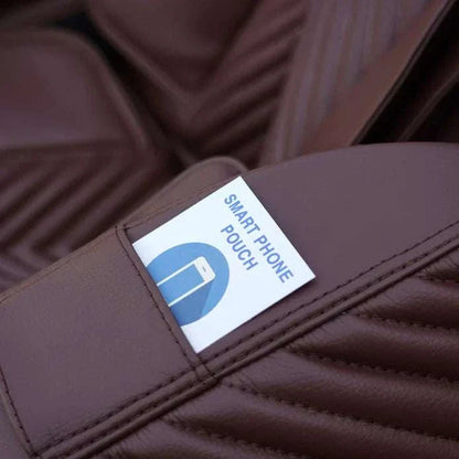 Luraco iRobotics 9 Max Plus Special Edition Massage Chair, Made in USA, with Dual 3D Rollers, Split L-Track, 100 Air Cells, Powered Armrests, and Full Leather