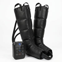 Pneumatic Compression Leg Recovery System Foot Massager for Circulation and Relaxation Calf Massage Reduce Muscle Tension Device — Studio Shot