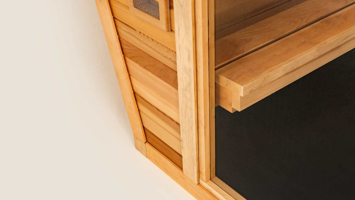 Plunge Sauna — 4-5 Person Traditional Cedar Sauna
