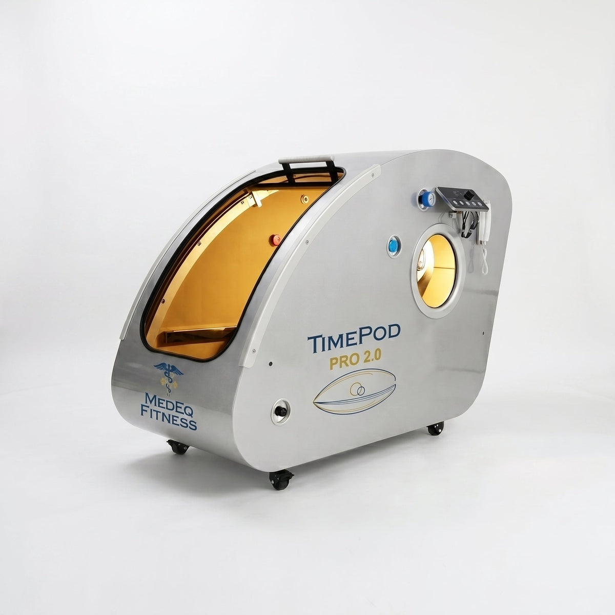 TimePod 2 – Triangular Hard-Shell Monoplace Hyperbaric Chamber, 1.3–2.0 ATA